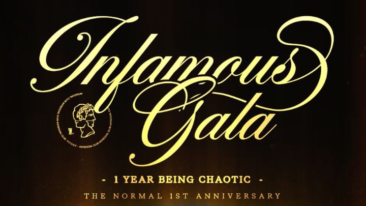 Cover for event: 1 UNFAMOUS GALA "1 YEAR BEING CHAOTIC"