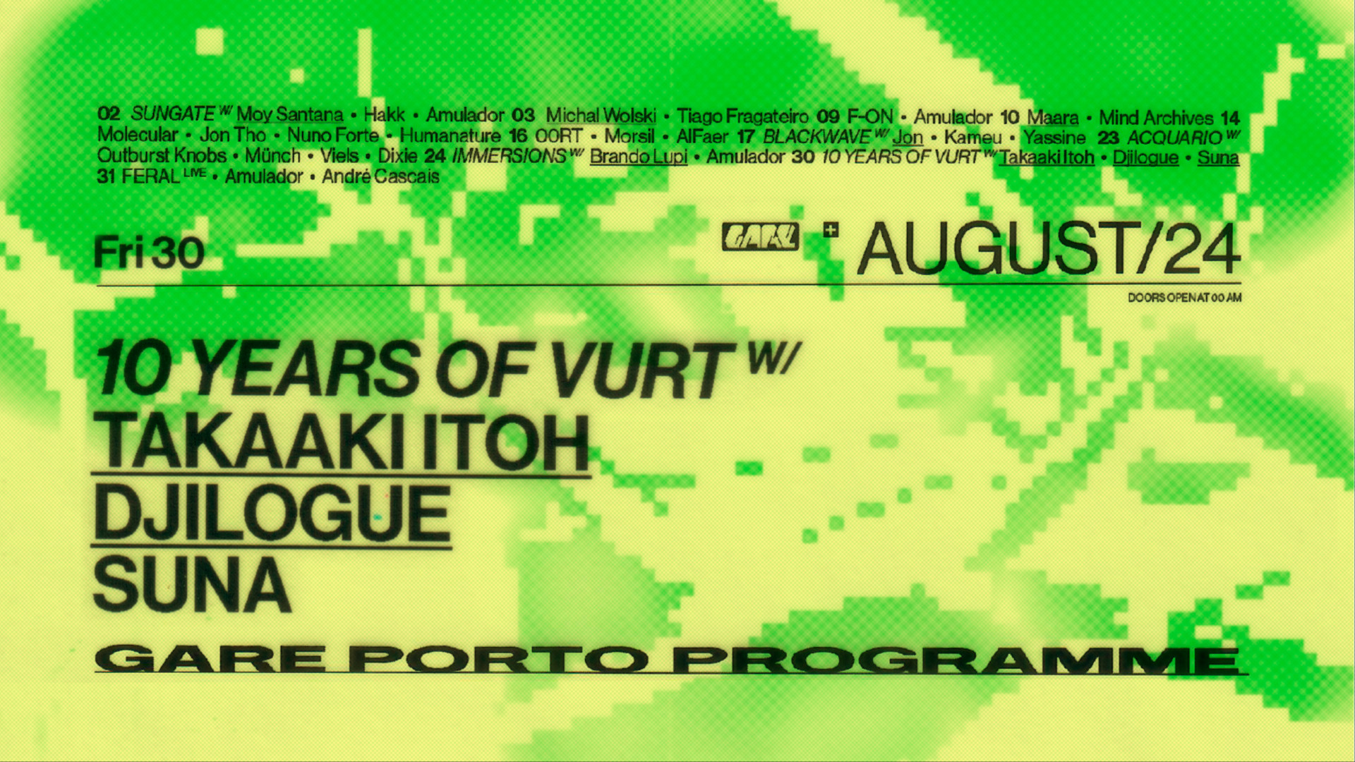 10 Years of vurt. * TAKAAKI ITOH + DJILOGUE + SU NA image
