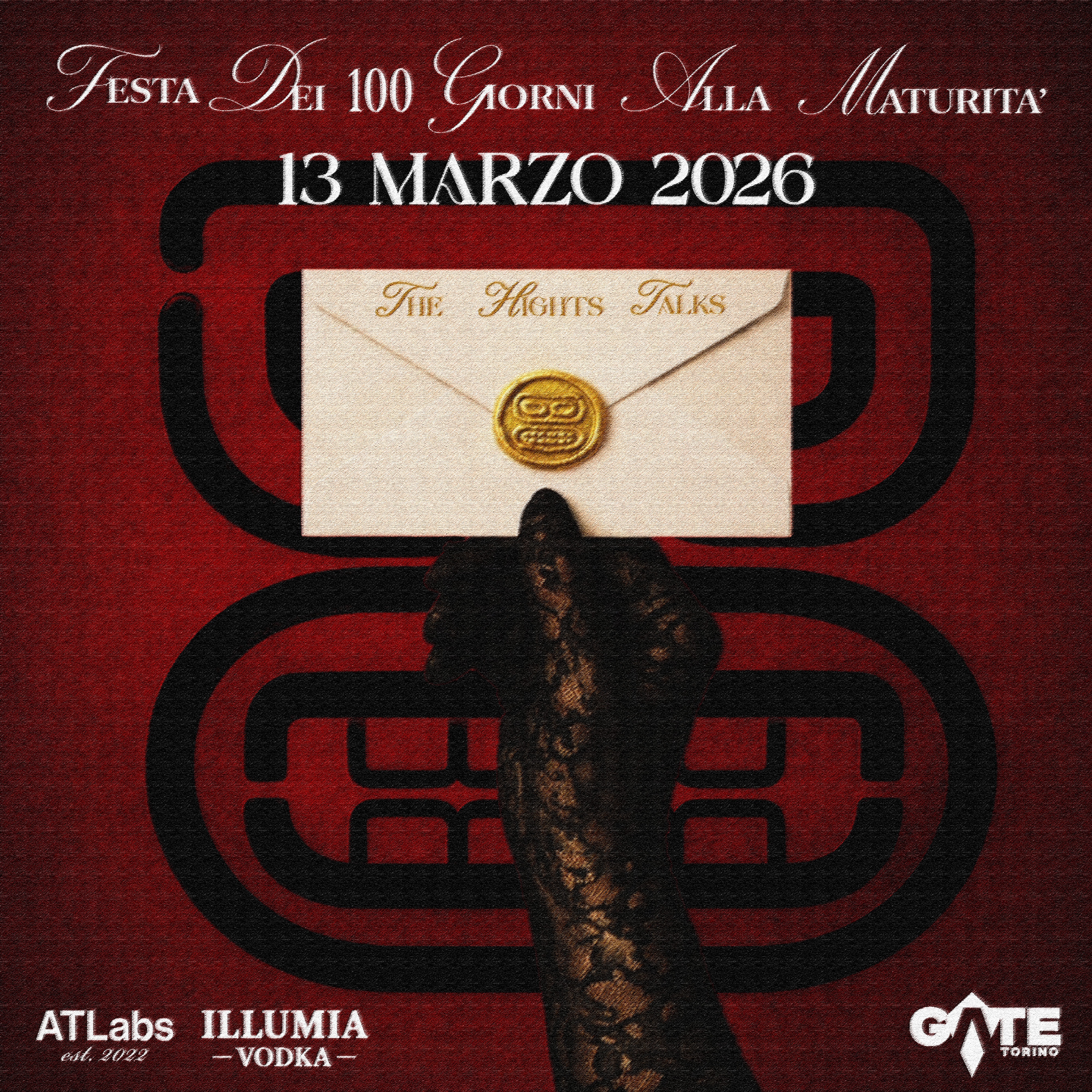 100 GIORNI ALLA MATURITÀ - VEN 13.03 by Blackout Events @GATE-CLUB image