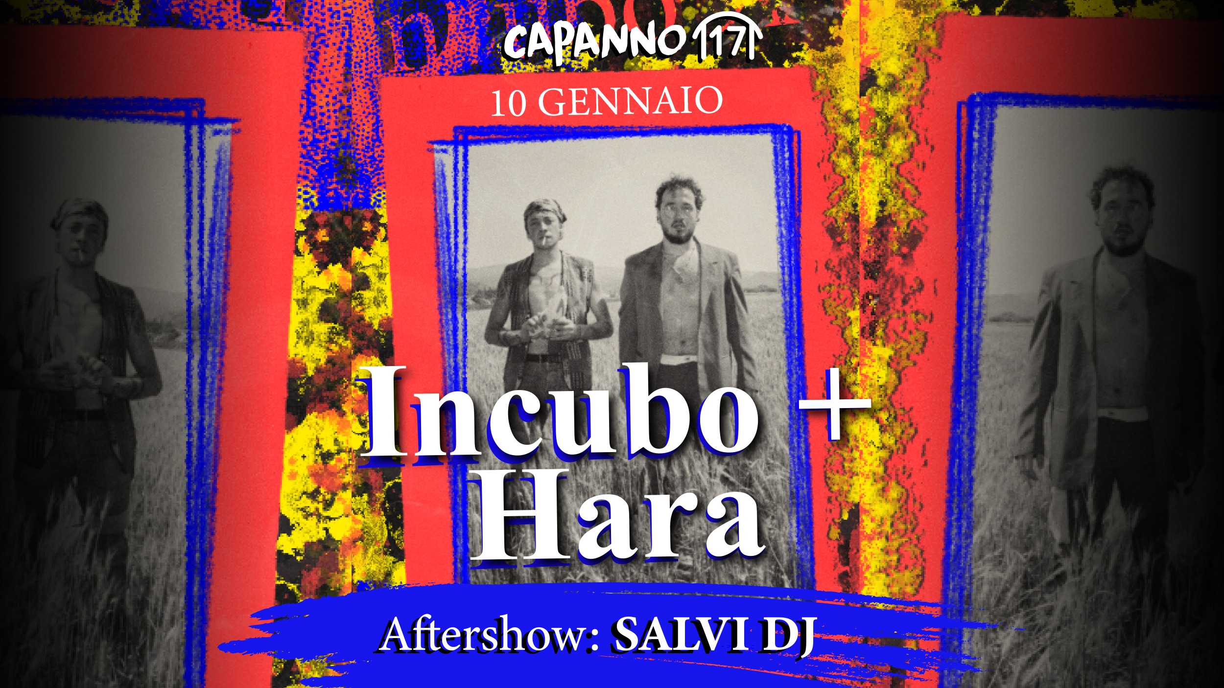 10.01.2026 – INCUBO + HARA al Capanno17 (Aftershow Salvi DjSet) image