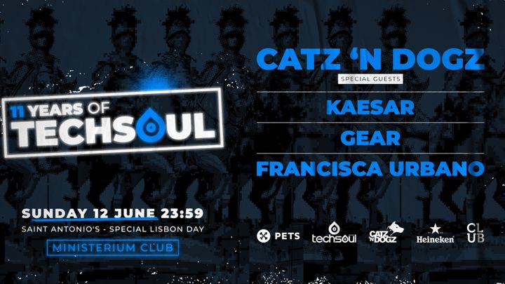 Cover for event: 11 Years Of Techsoul w/  Catz ´N Dogz