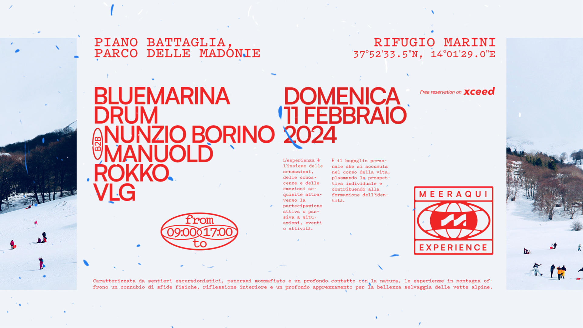 Meeraqui Experience @ Rifugio Marini - Piano Battaglia image