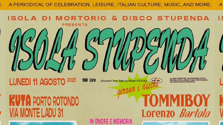 11.08 Isola Stupenda at Kuta Porto Rotondo// by Isola Di Mortorio e Disco Stupenda image