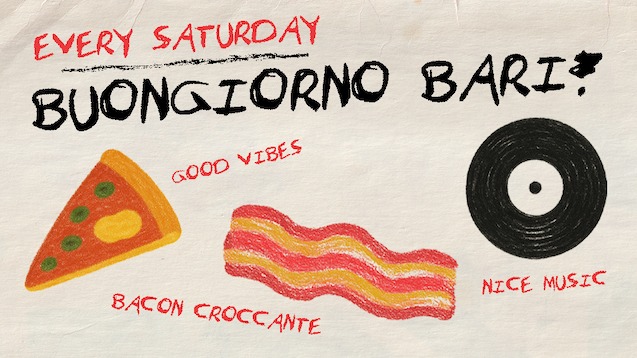 18.10 Buongiorno Bari | Saturday Brunch w // Tuppi & Alex Pala image