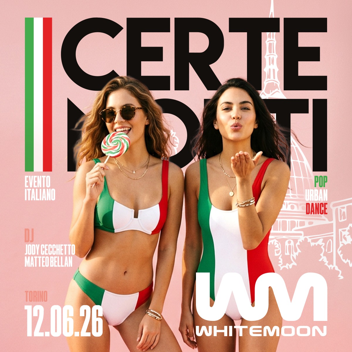 12 GIUGNO - CERTE NOTTI (prime 500 donne FREE ENTRY) image