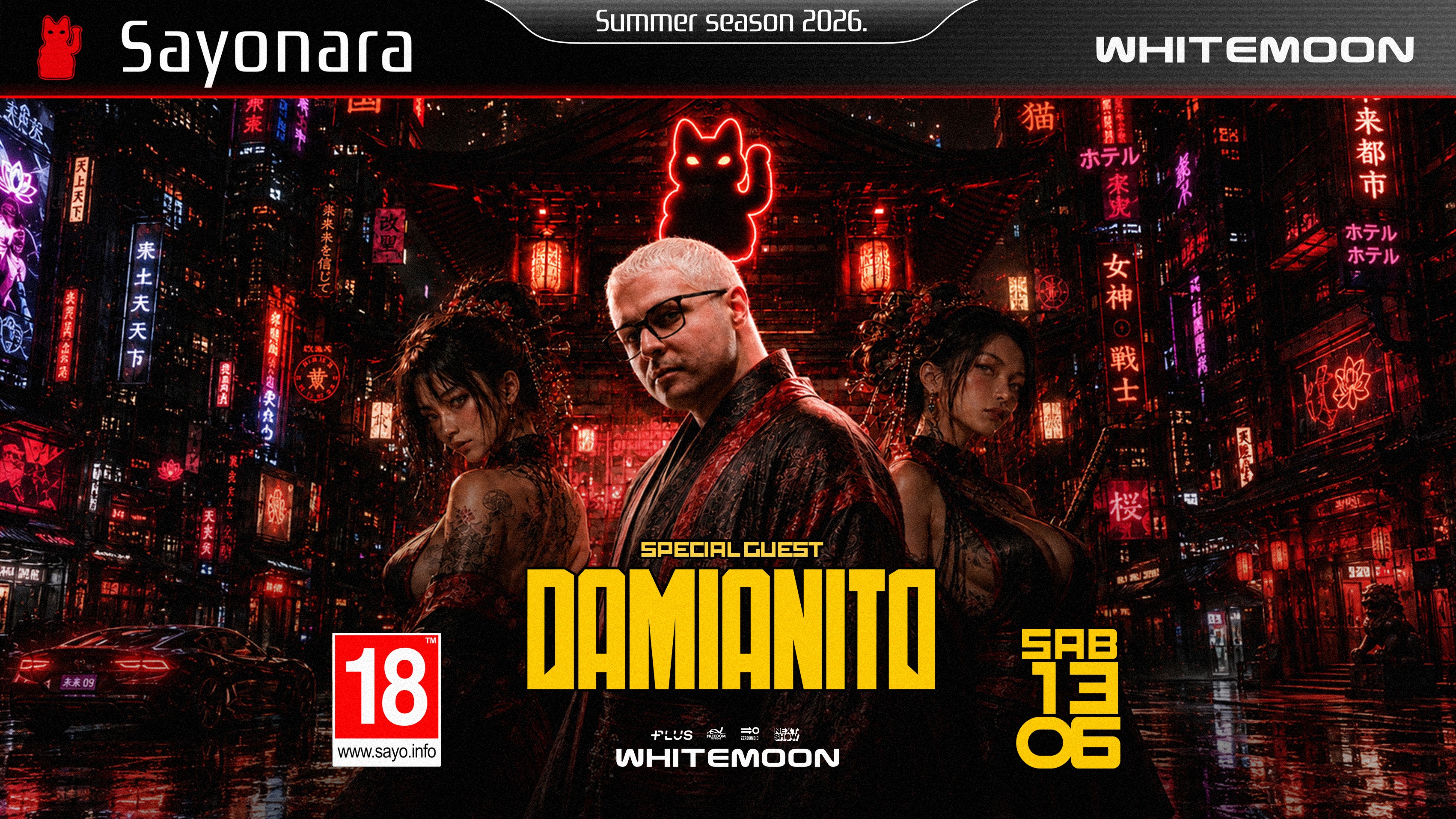 13 GIUGNO - SAYONARA w/ DAMIANITO image