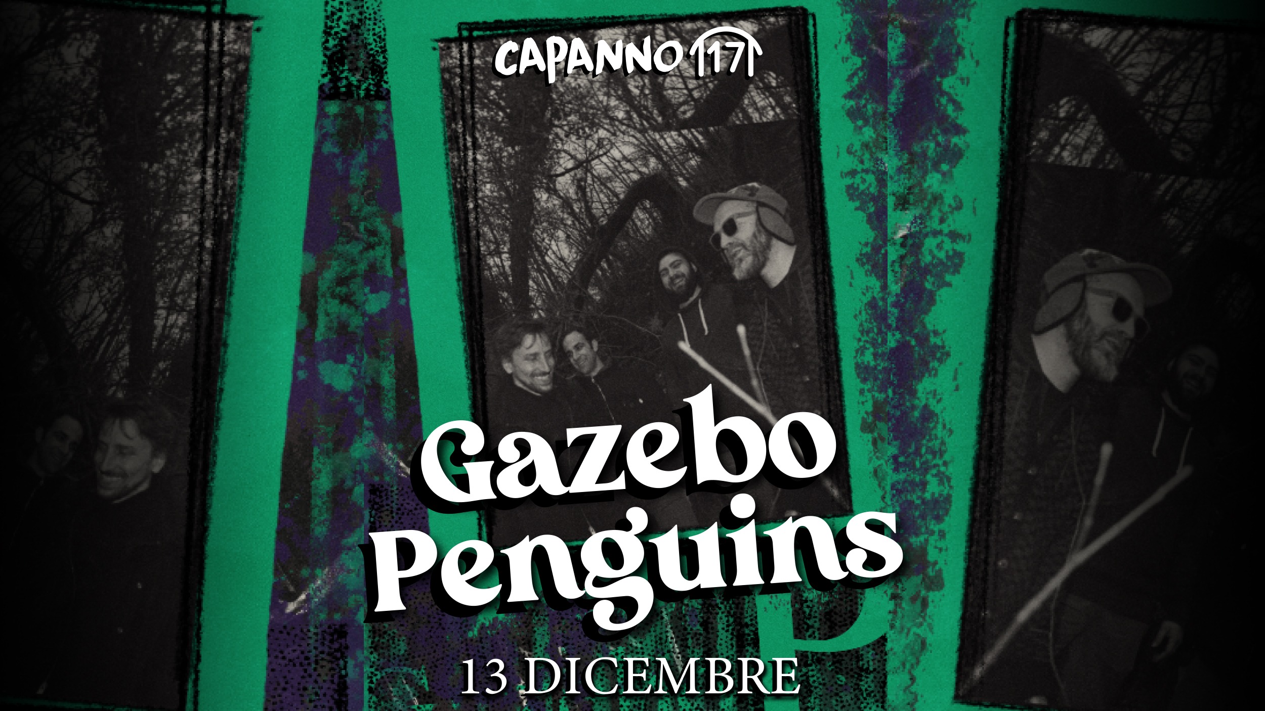 13.12.25 – GAZEBO PENGUINS Live image