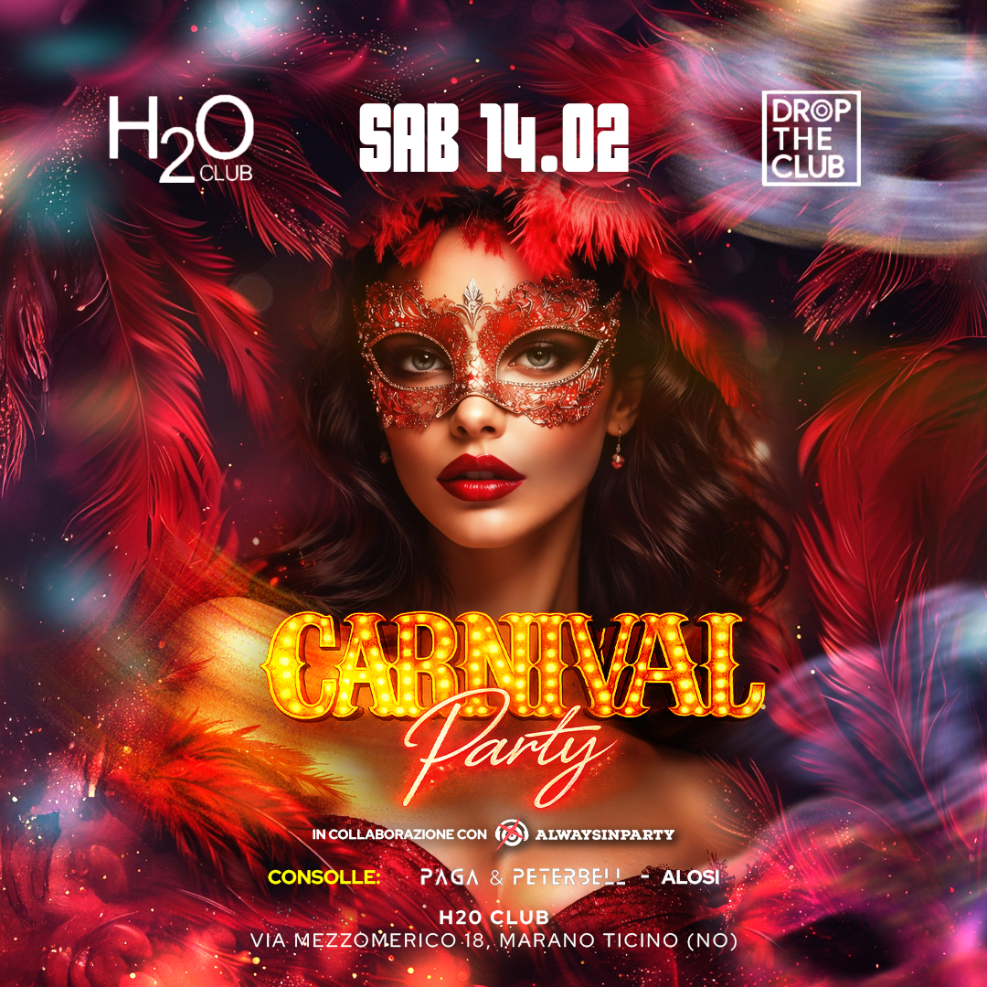 14 Febbraio Carnival Party  - H2O Club  image