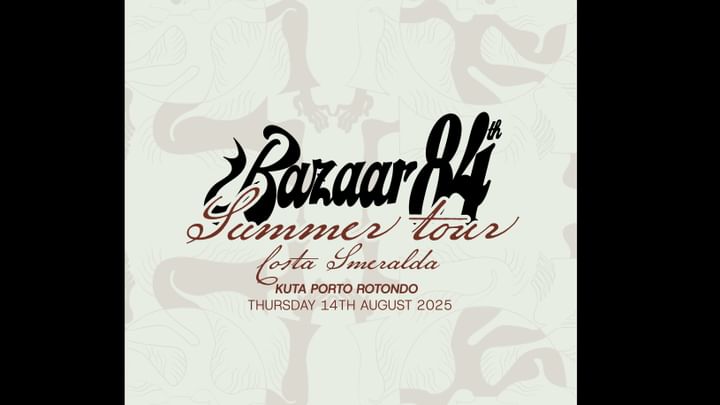 Cover for event: 14.08 Bazaar84th at Kuta Porto Rotondo