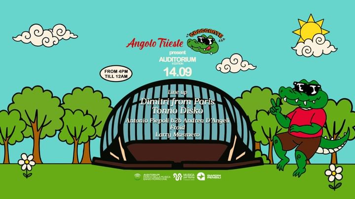 Cover for event: 14.09 CROCCANTE & ANGOLO TRIESTE 2nd EDITION - AUDITORIUM 