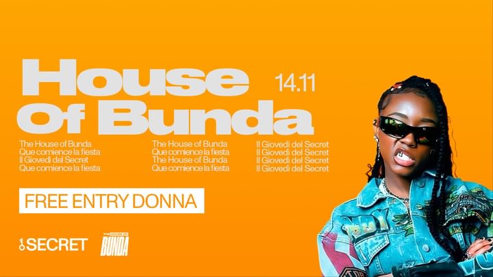 Cover for event: 14.11 HOUSE OF BUNDA EP. 007