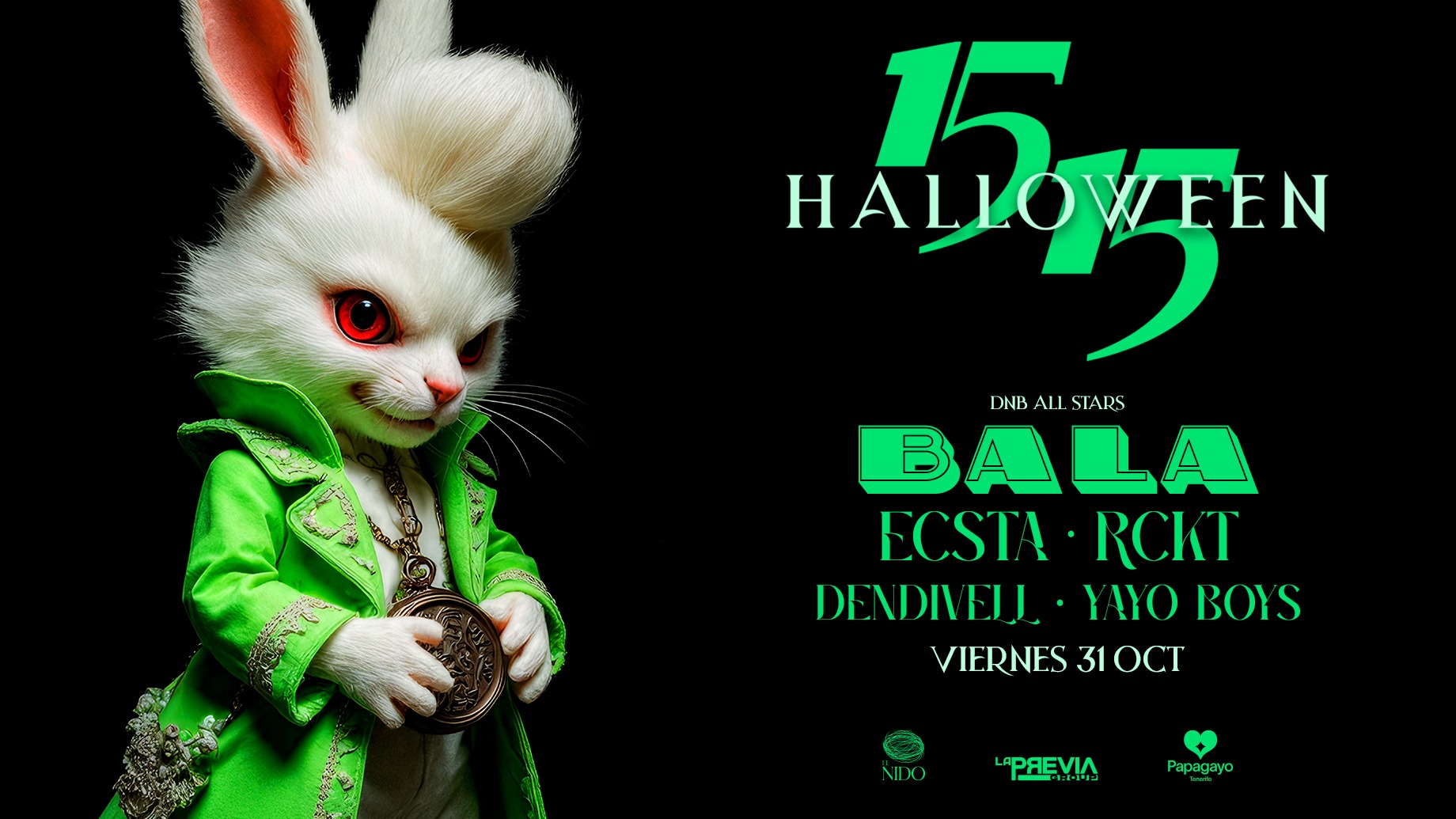 15/15 Halloween · Sala El Nido · Fri. 31 October 2025 image
