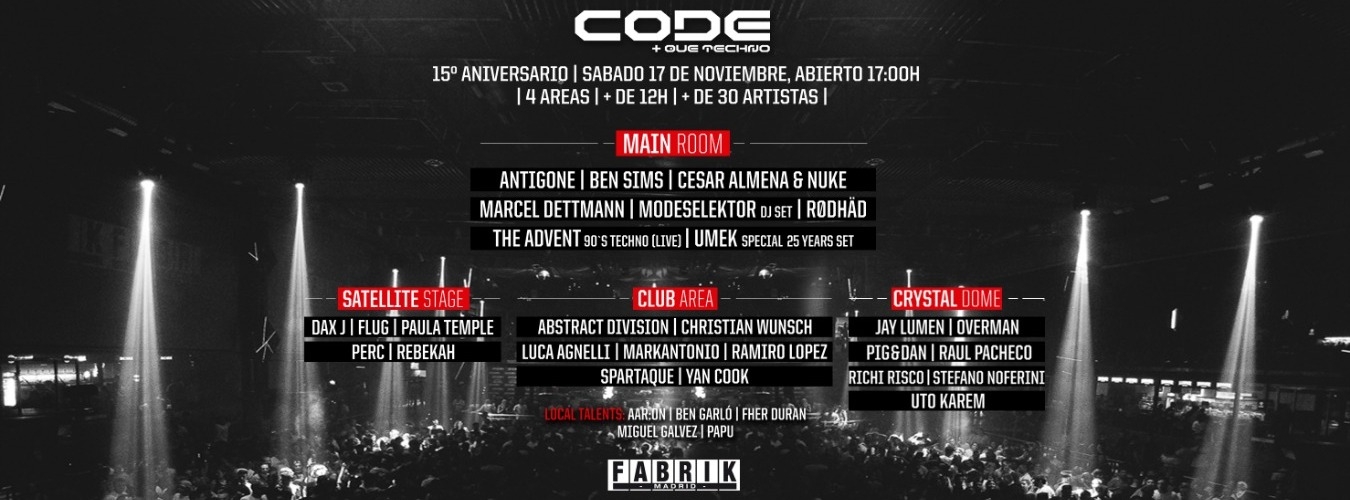 15 Aniversario CODE image