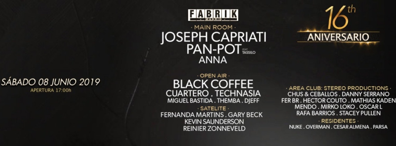 16 Aniversario FABRIK image