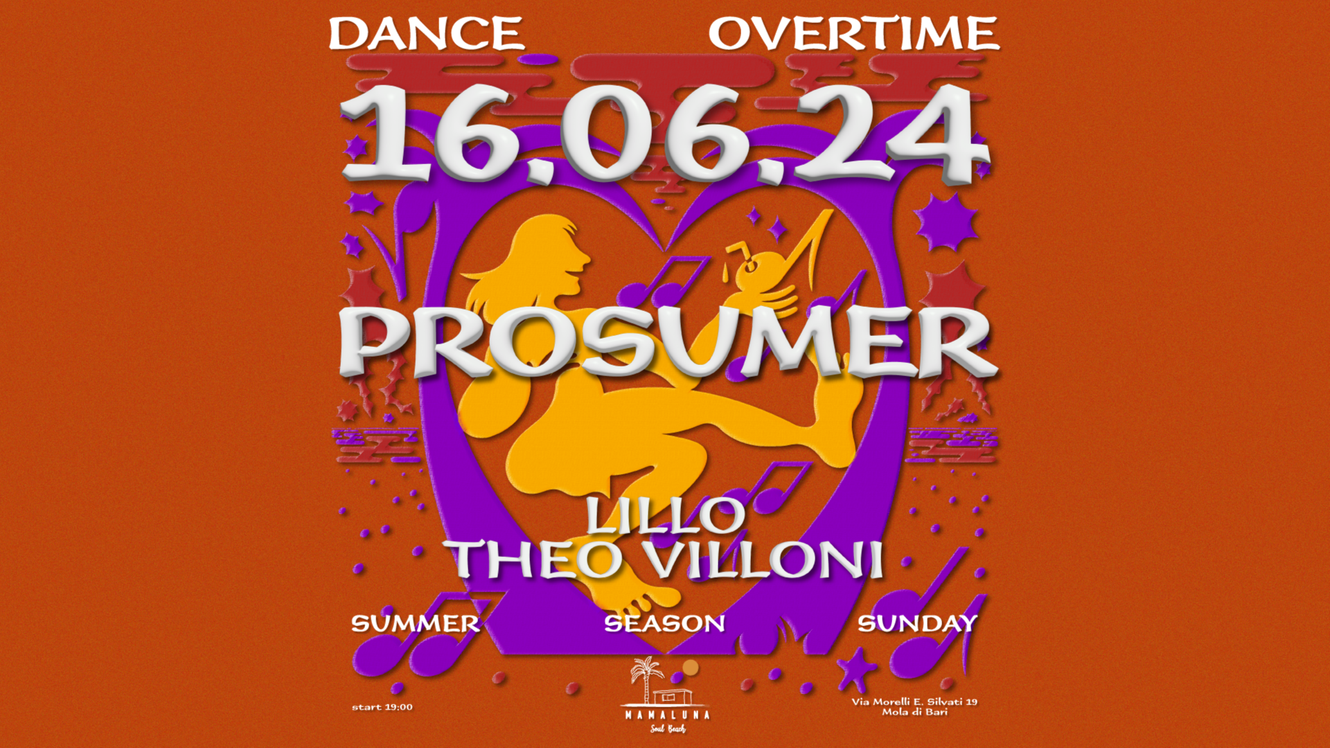 16.06 DANCEOVERTIME W// PROSUMER @Mamalunasoulbeach image