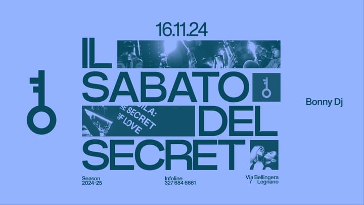 Cover for event: 16.11 IL SABATO DEL SECRET 