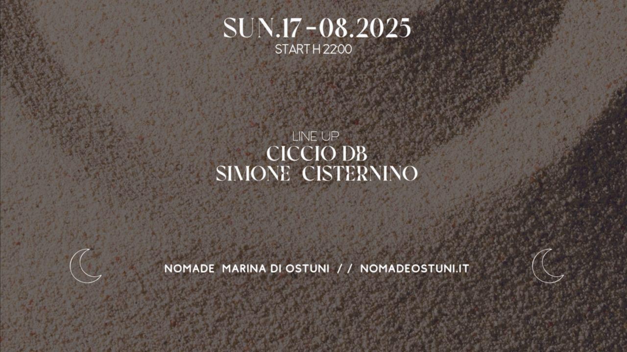 17/08 SUN NIGHT at NOMADE image