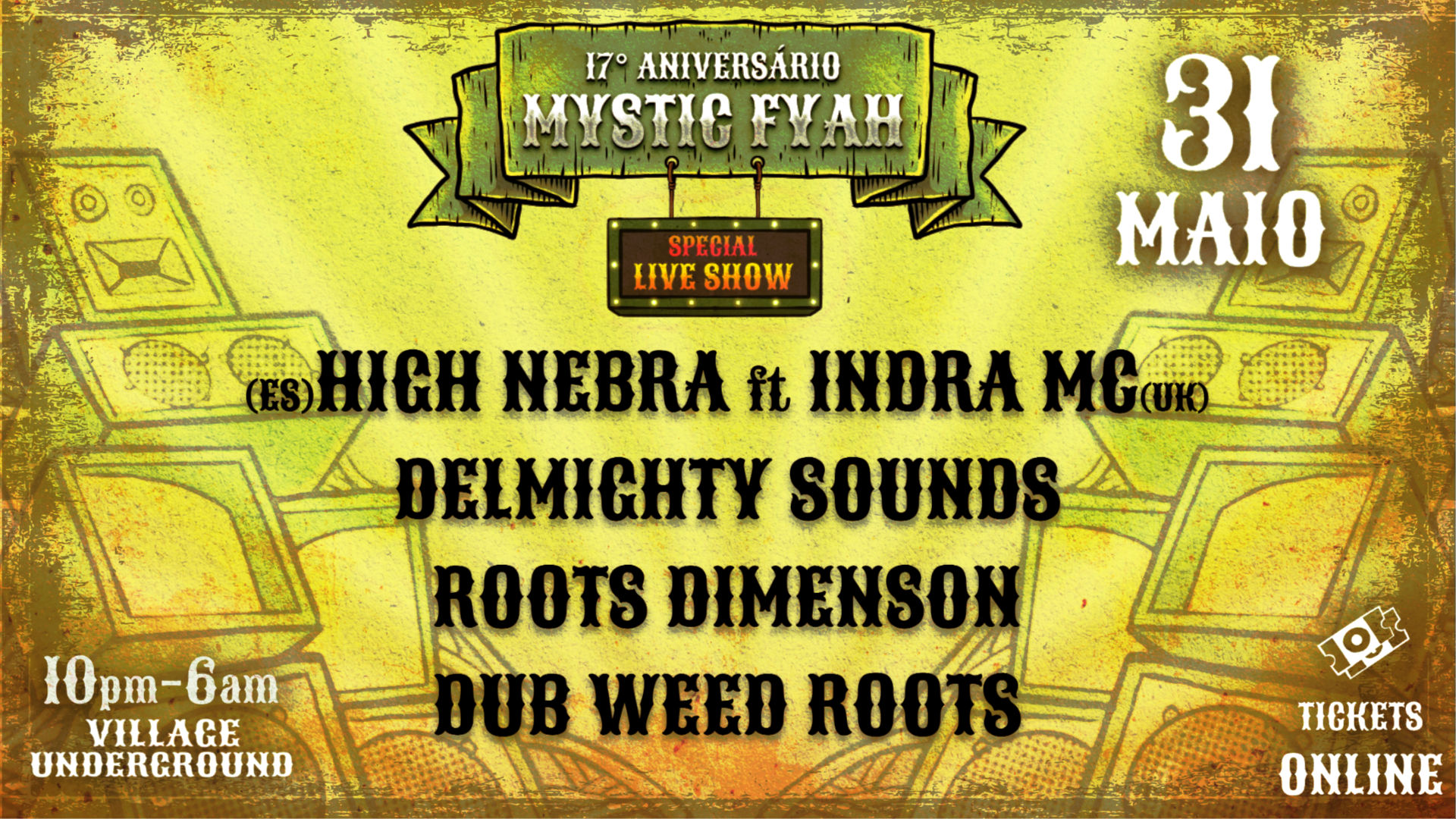 17º Aniversário MYSTIC FYAH image