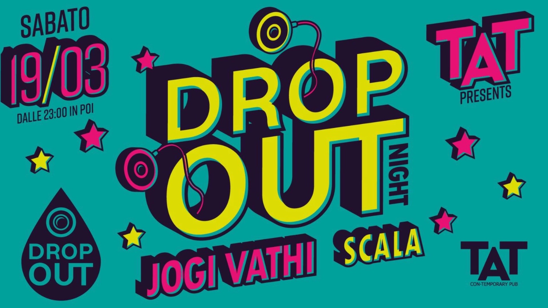 19.03 - DROP OUT @ Tat Club image