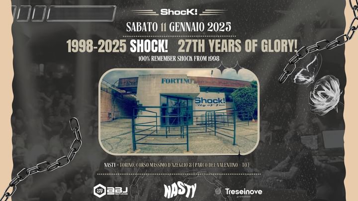 Cover for event: 1998-2025 SHOCK! City of Fun 27th Years of Glory @ NASTY Club