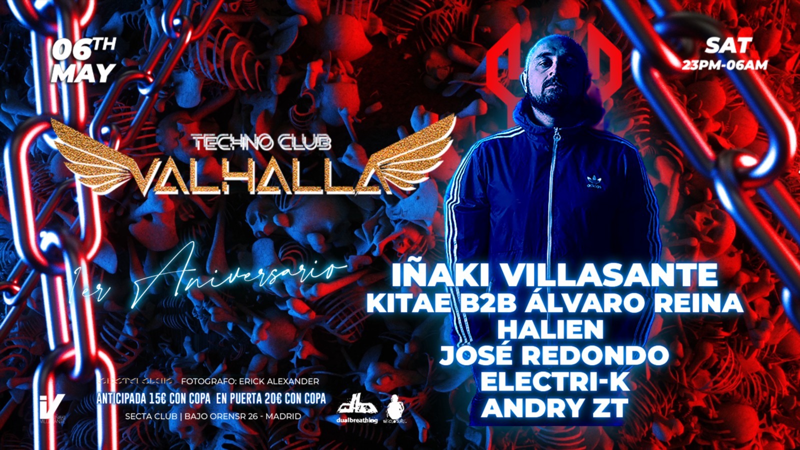 1ºANIVERSARIO VALHALLA TECHNO CLUB image