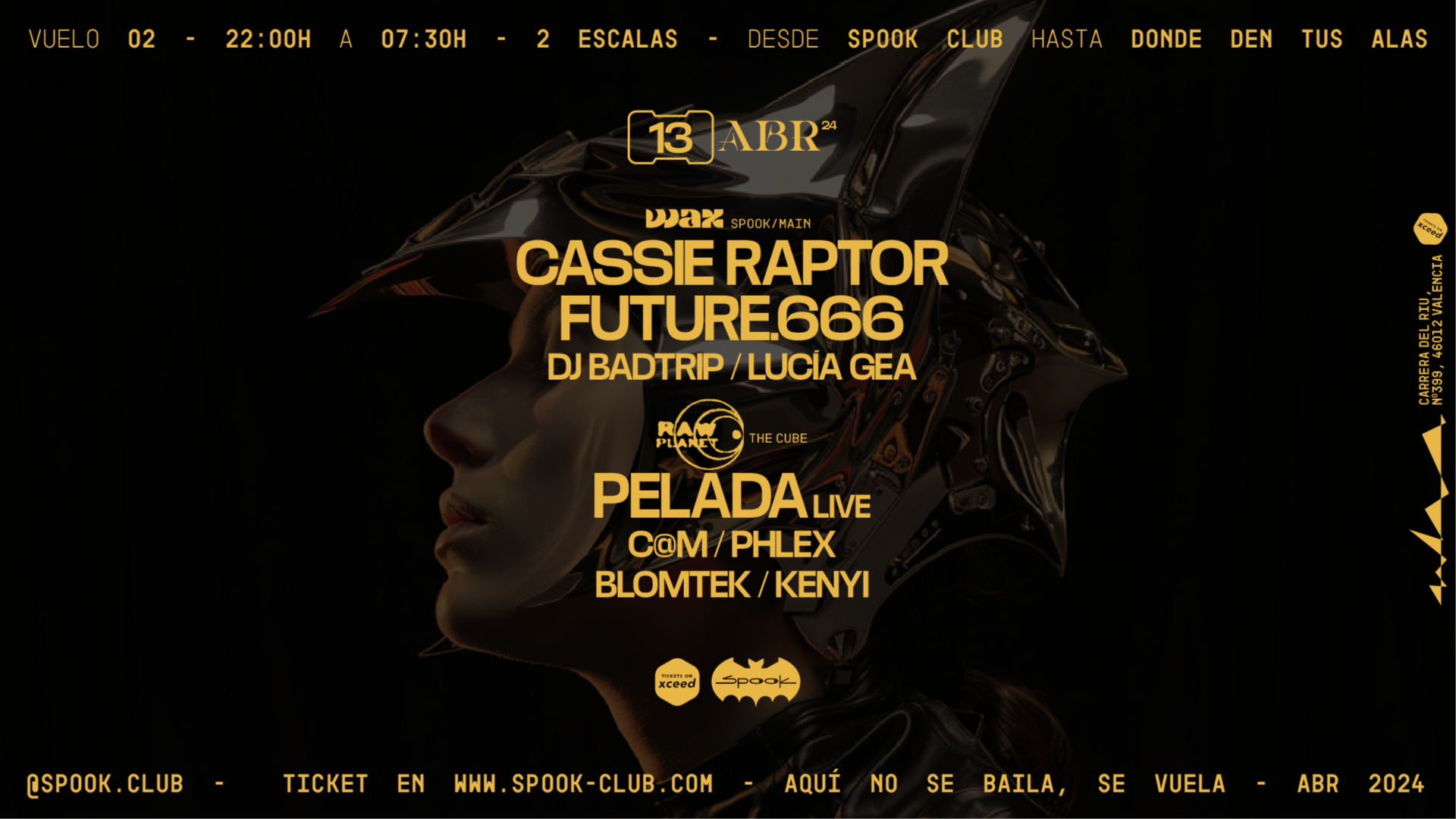 1er aniversario: Cassie Raptor + Future 666 + Pelada (live) image