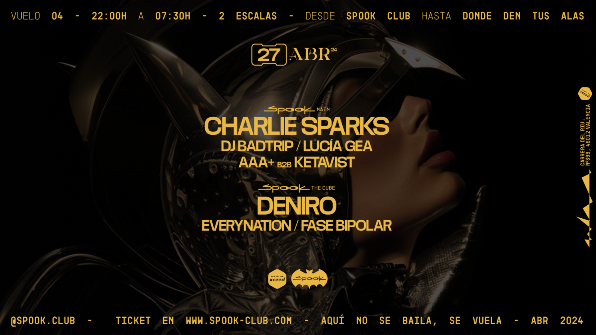 1er aniversario: Charlie Sparks + Deniro image