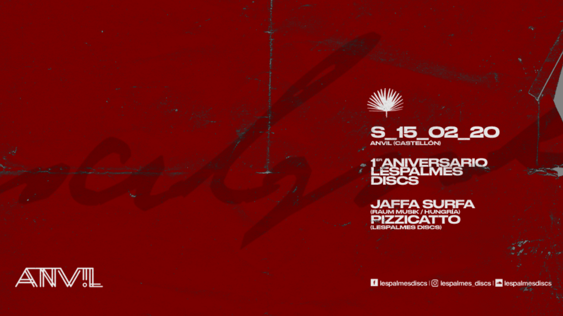 1er Aniversario Lespalmes Discs  image