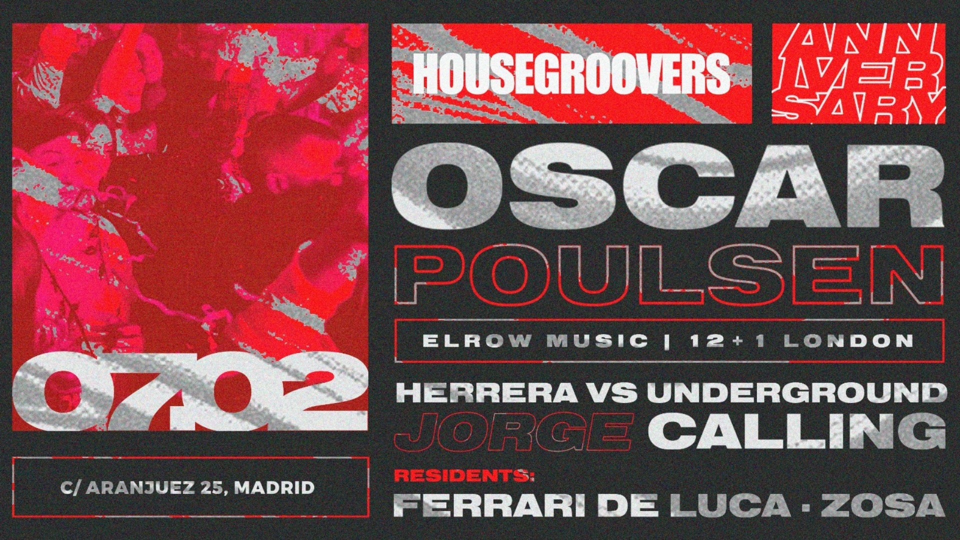 1º ANIVERSARIO HOUSEGROOVERS image