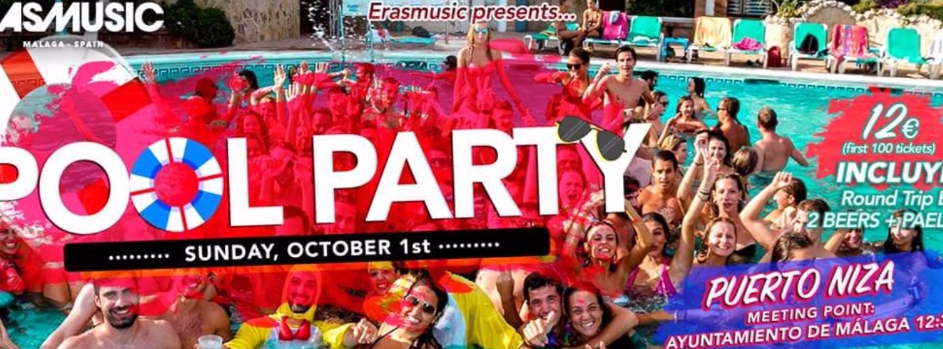 1st October ERASMUS POOL PARTY by Erasmusic image