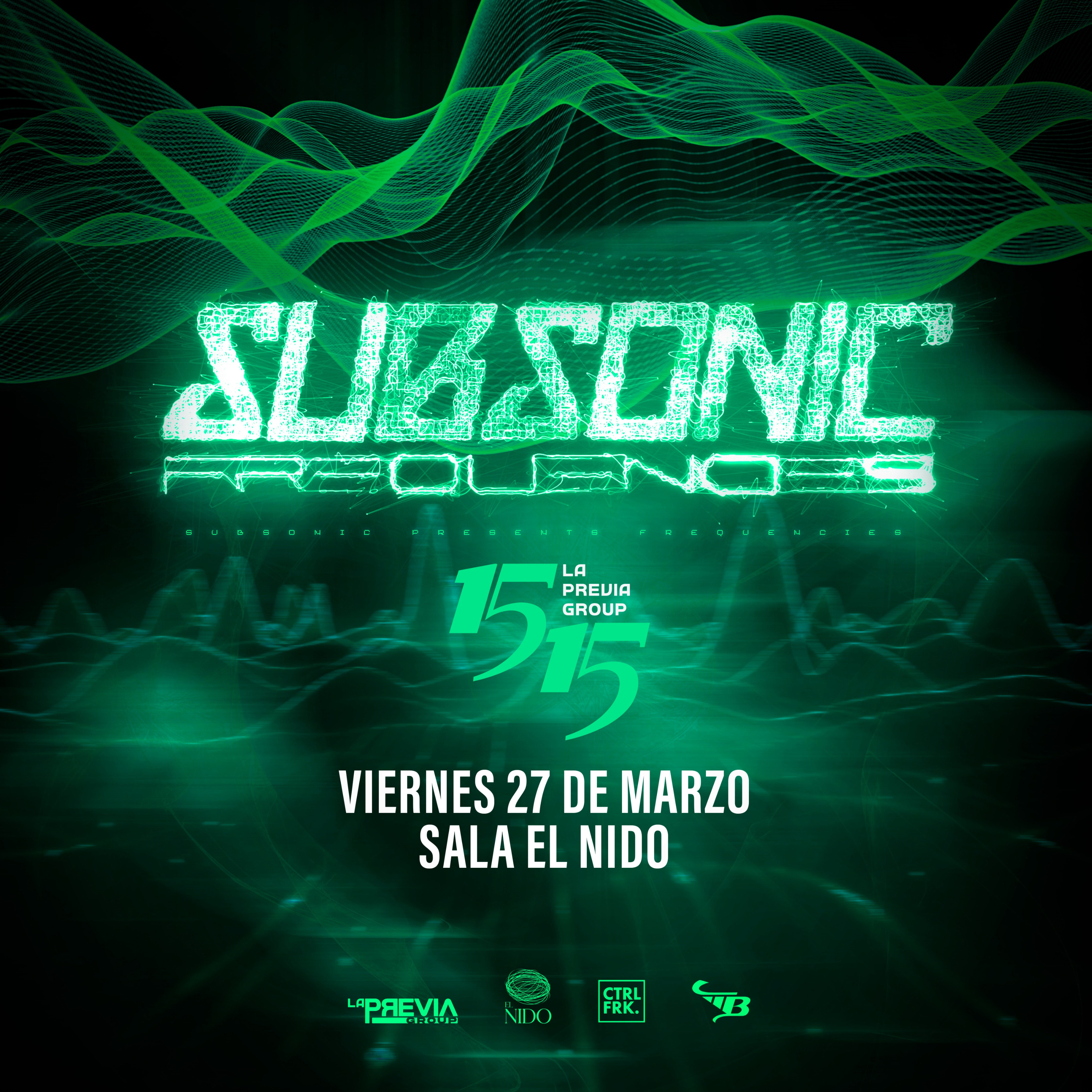 2° Aniversario La 15/15 · Sala El Nido · Fri. 27th March 2026 image