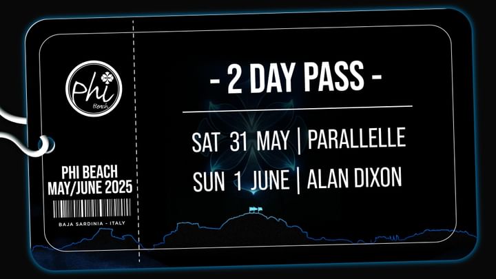 Cover for event: 2-DAY PASS - PARALLELLE & ALAN DIXON
