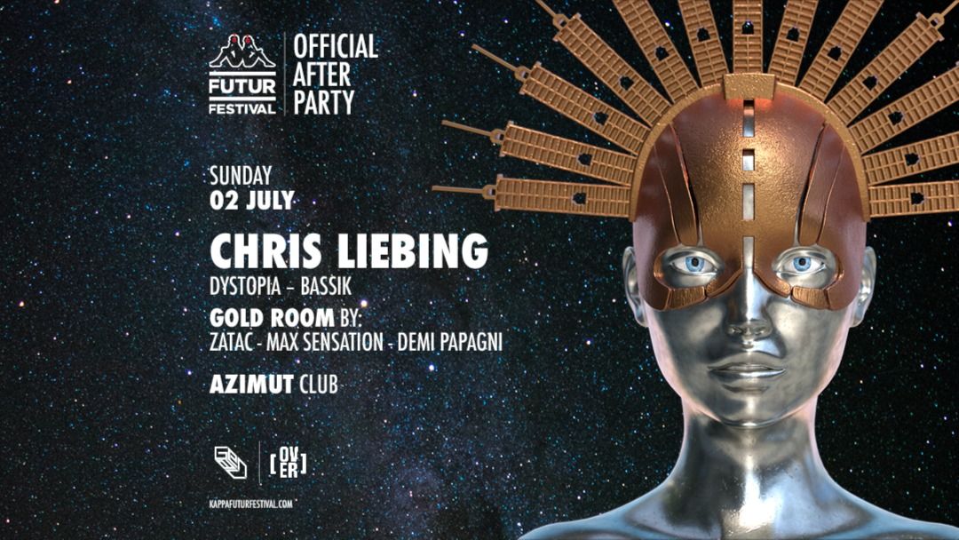 Copertina evento 2 Luglio 2023 - CHRIS LIEBING for KFF23 Official Techno After Party at Azimut - Episode 3