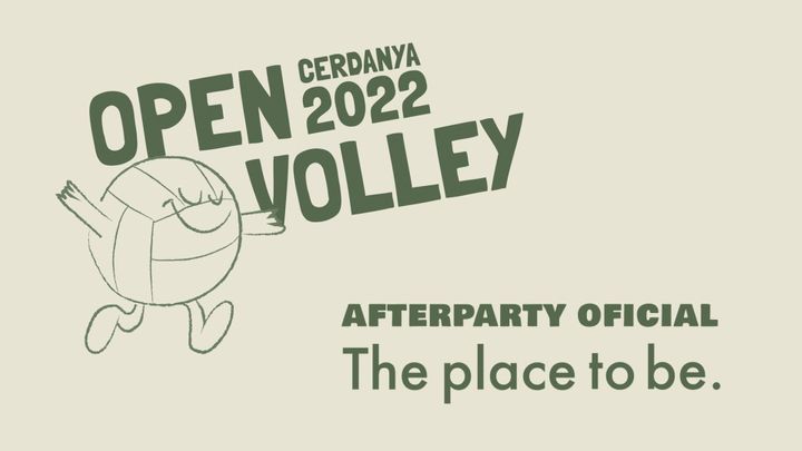 Cover for event: 20 Agosto. Open Volley Cerdanya Afterparty.
