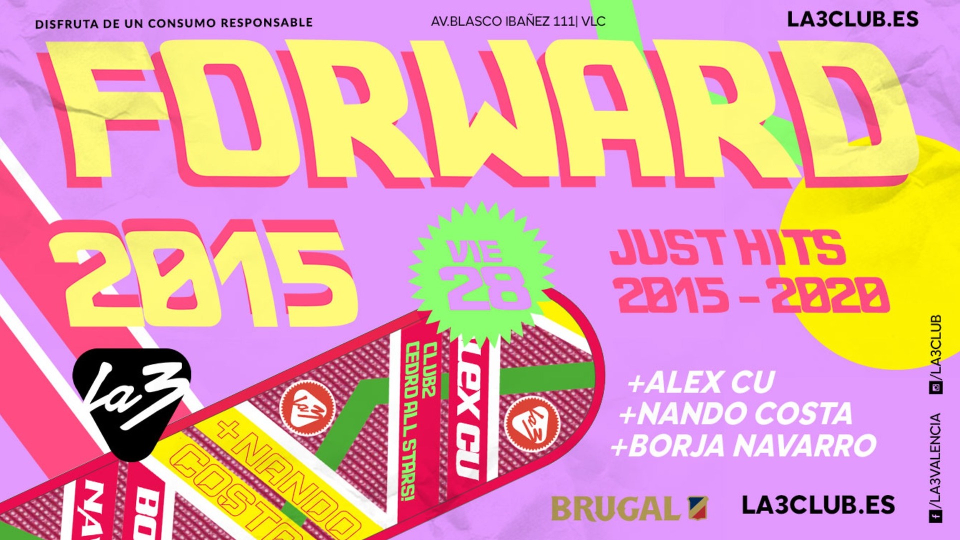 2015 & FORWARD. ALEX CU + BORJA NAVARRO + NANDO COSTA image