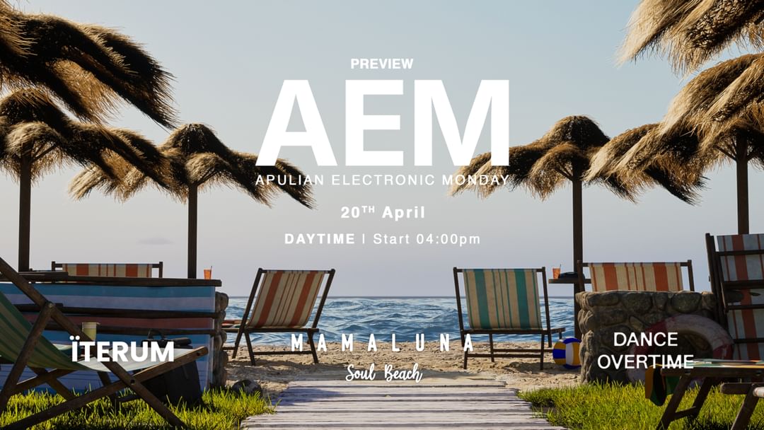 20.4 PREVIEW APULIAN ELECTRONIC MONDAY  event cover