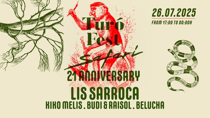 Cover for event:  21 Aniversario Safari at Turó Fest