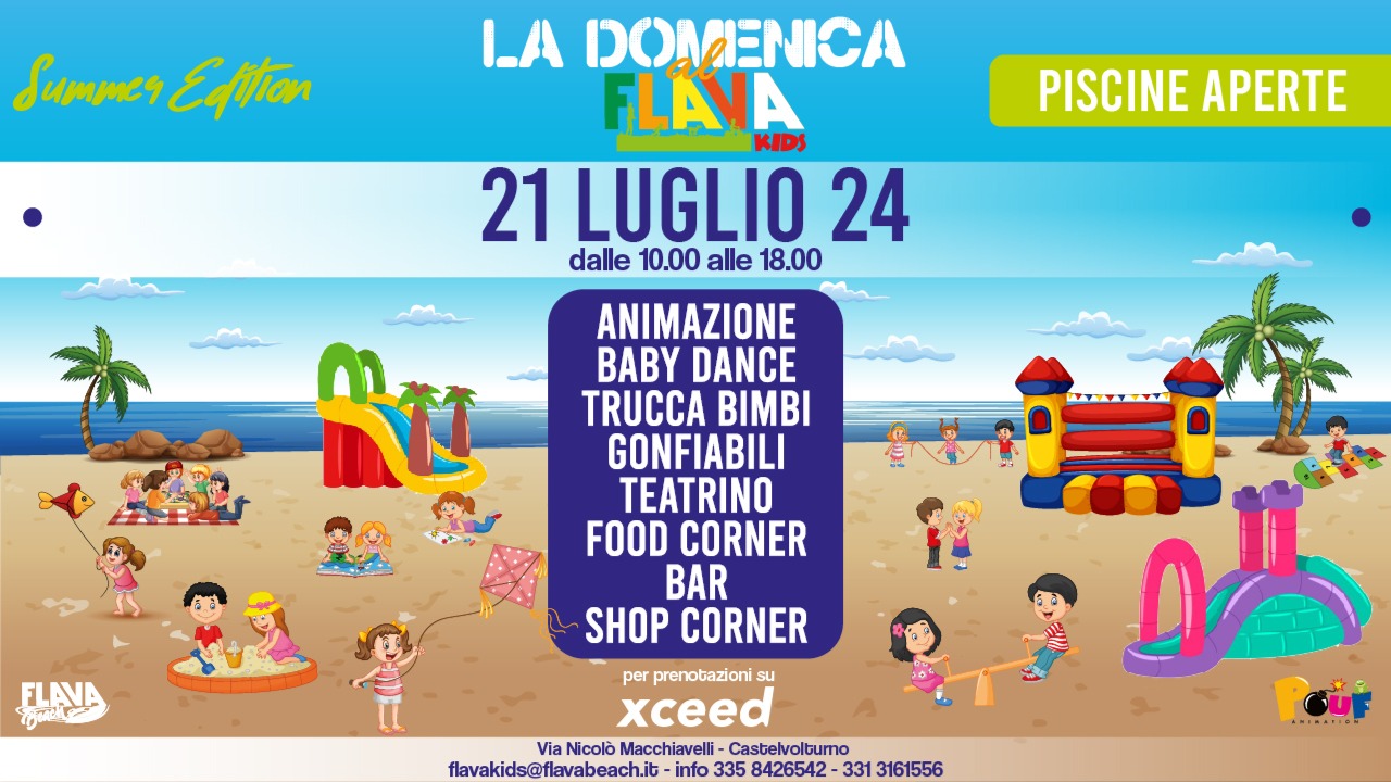 21 LUGLIO - FLAVA KIDS image