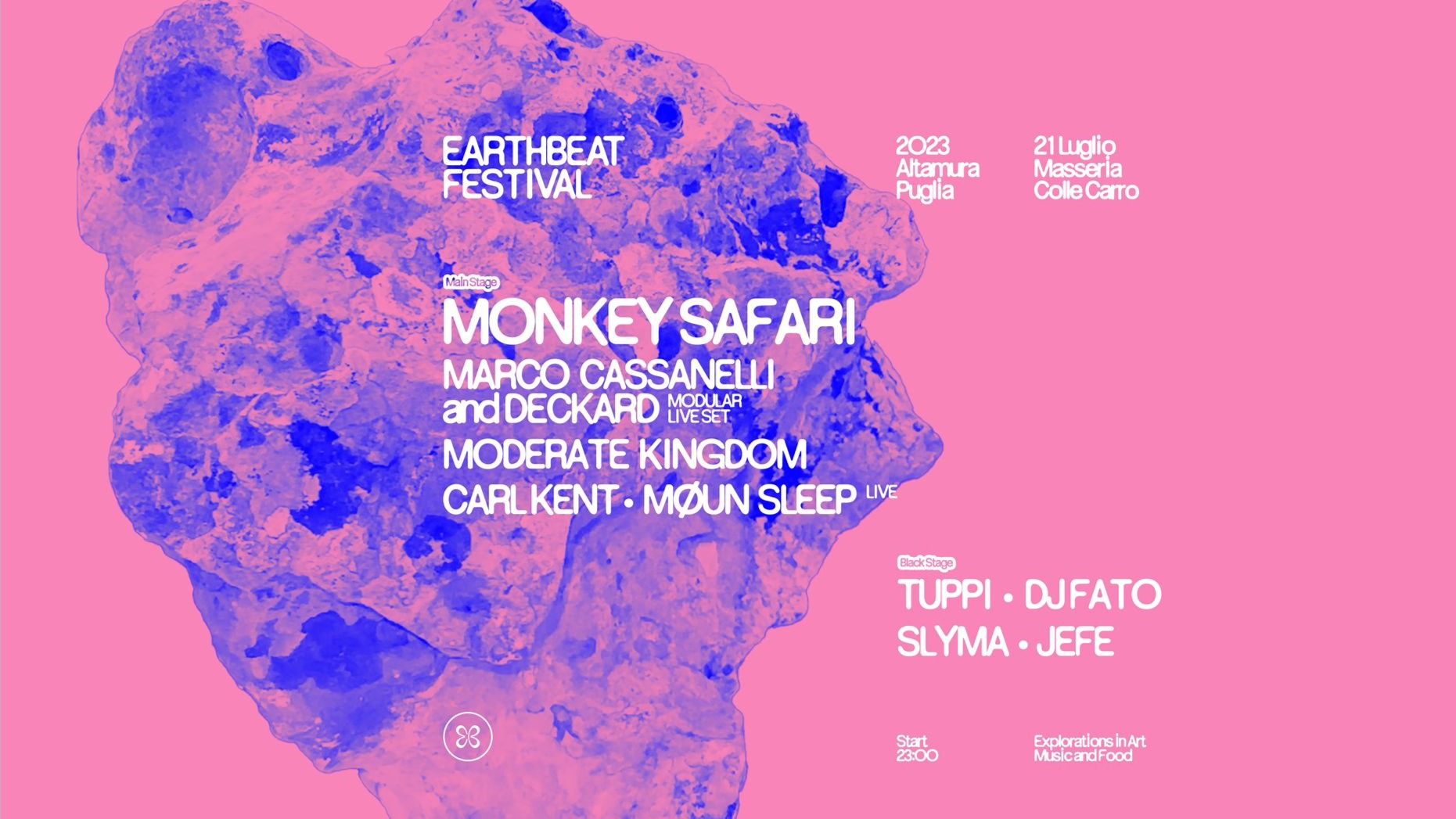 21.07.2023 Earthbeat Festival w/ MONKEY SAFARI @ Masseria Colle Carro image