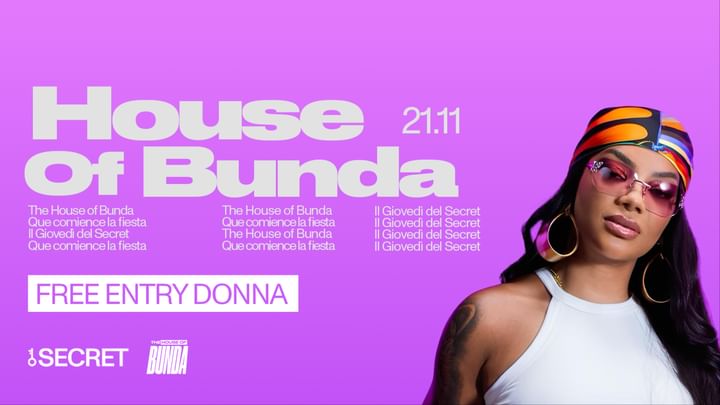 Cover for event: 21.11 HOUSE OF BUNDA EP. 008