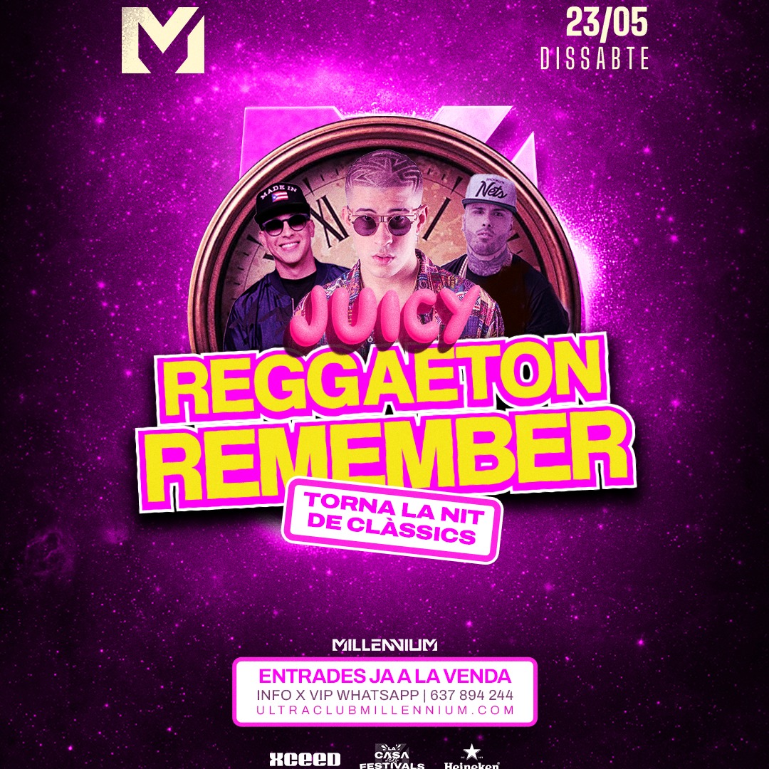 23/05  REGGAETON REMEMBER BY JUICY image