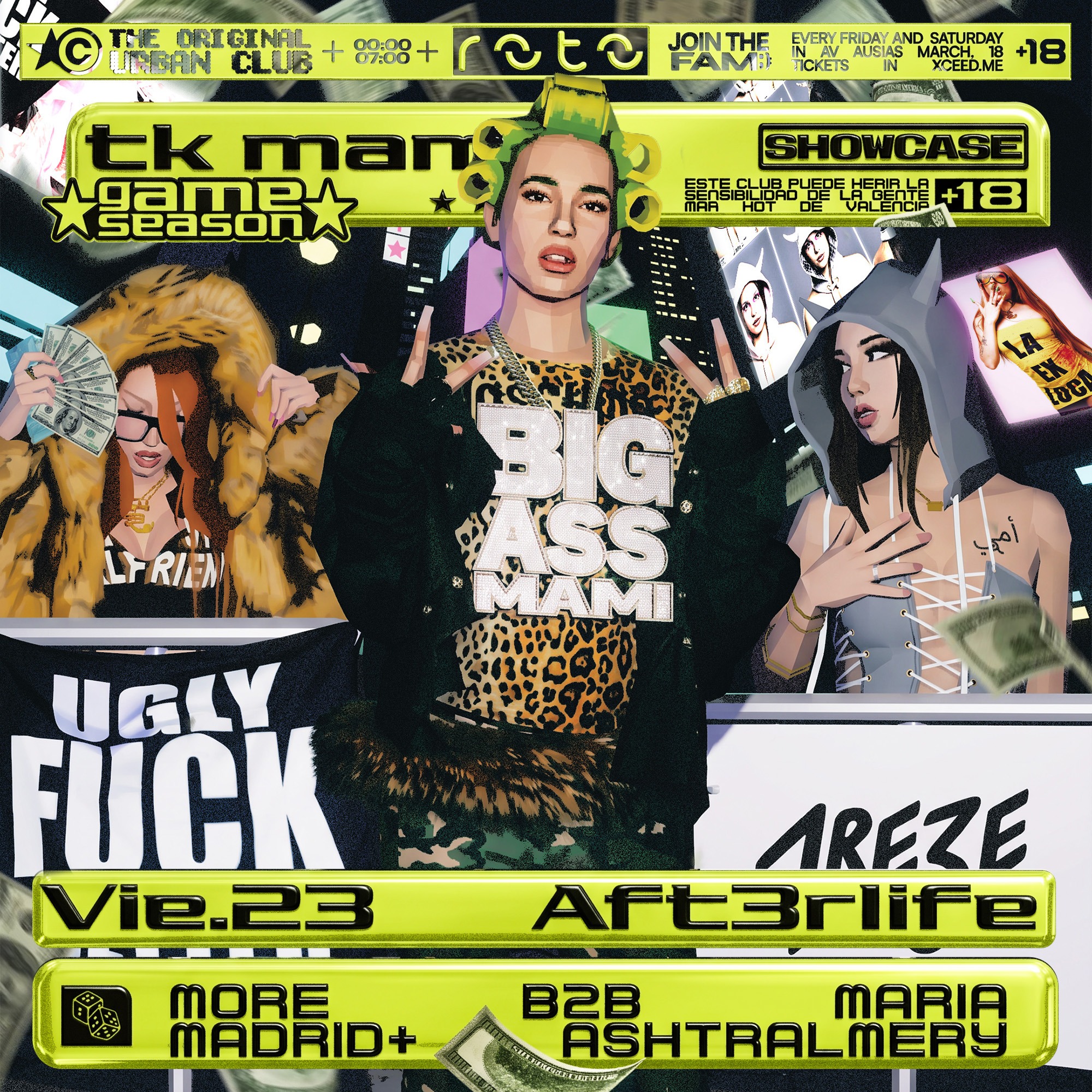 23/10 - TKMAMI + AFT3RLIFE (SHOWCASE + DJSET) + MORE + ASHTRAL image