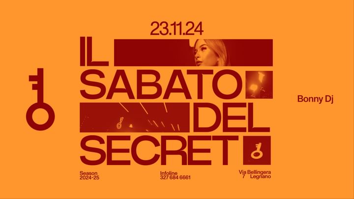 Cover for event: 23.11 IL SABATO DEL SECRET 