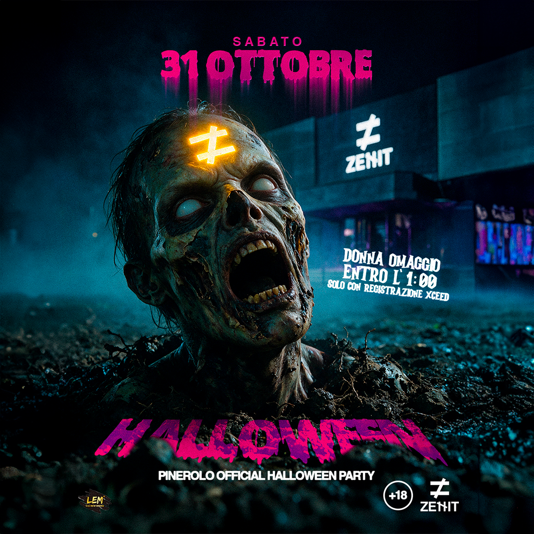 31 OTTOBRE - HALLOWEEN ALLO ZENIT