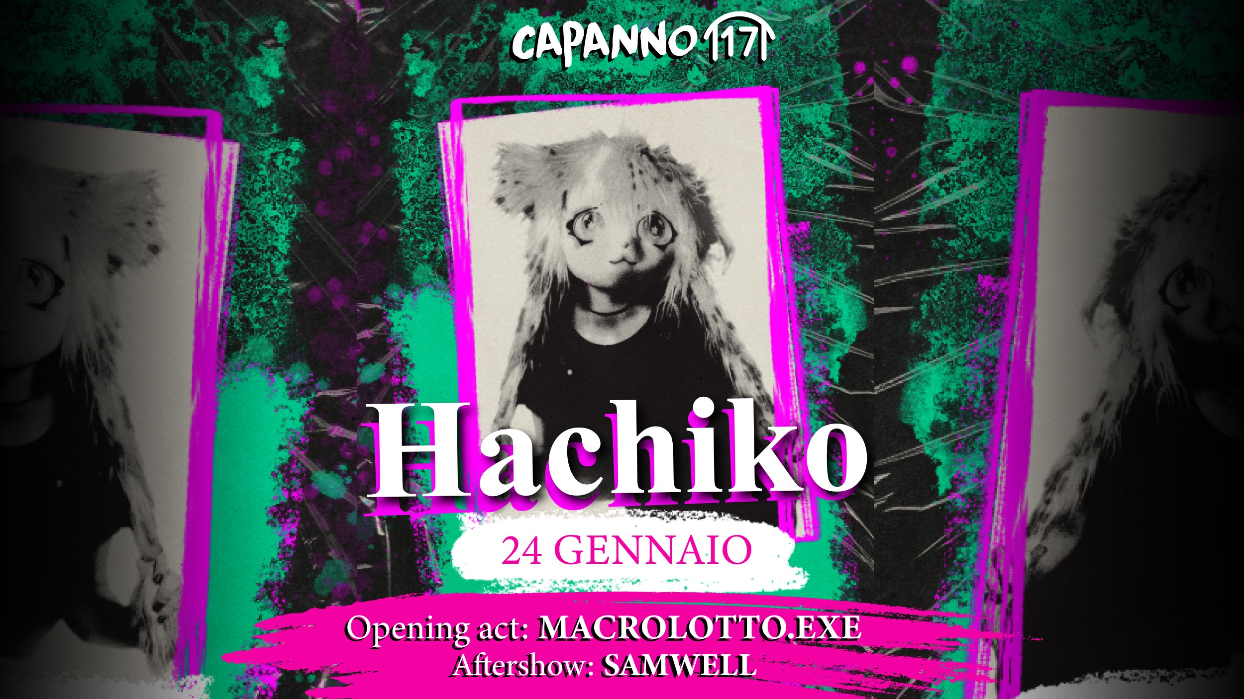 24.01.2026 – HACHIKO + MACROLOTTO.EXE al Capanno17 (Aftershow Samwell DjSet) image