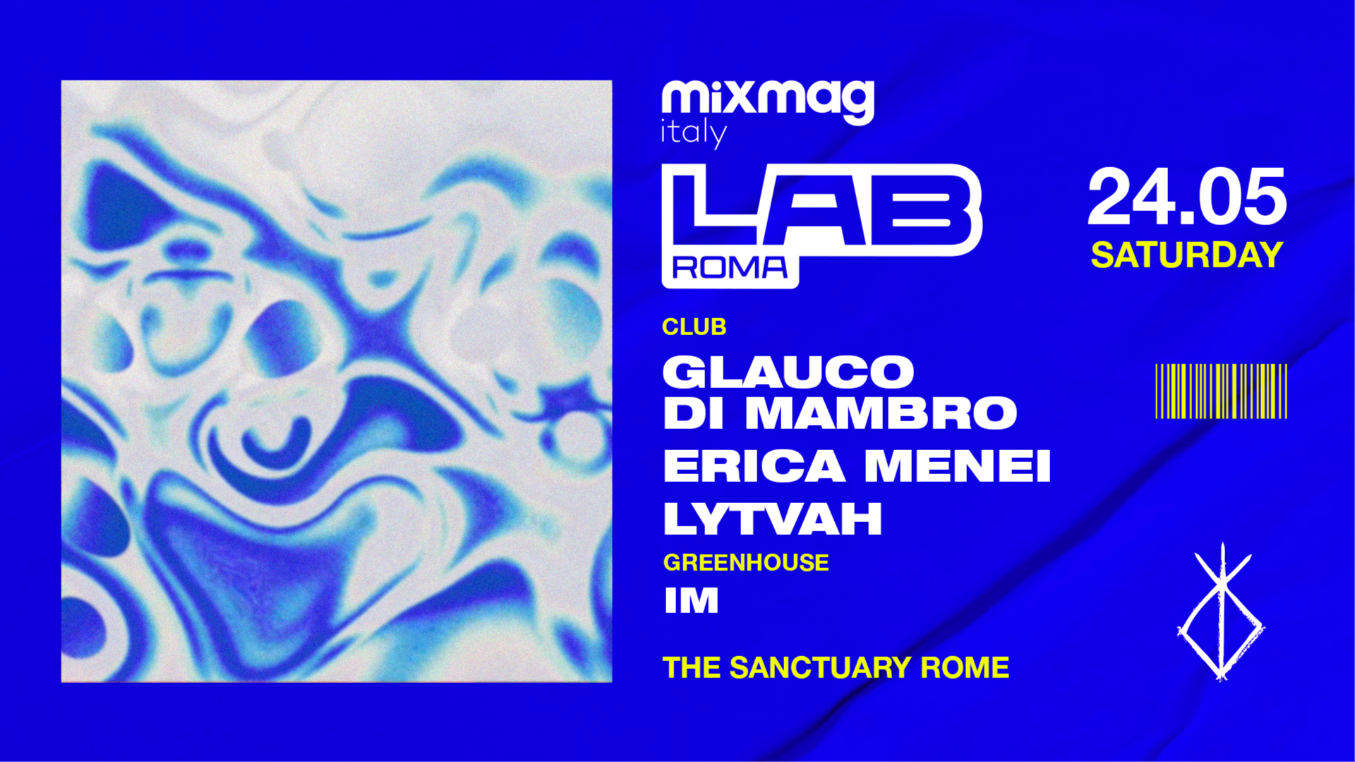24.05 - MIXMAG LAB  - Glauco Di Mambro, Erica Menei, Lytvah image