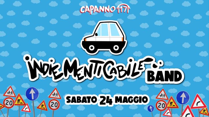 Cover for event: 24.05.25 - INDIEMENTICABILE al Capanno17 “Pronto a urlare i tuoi ritornelli indie preferiti?”