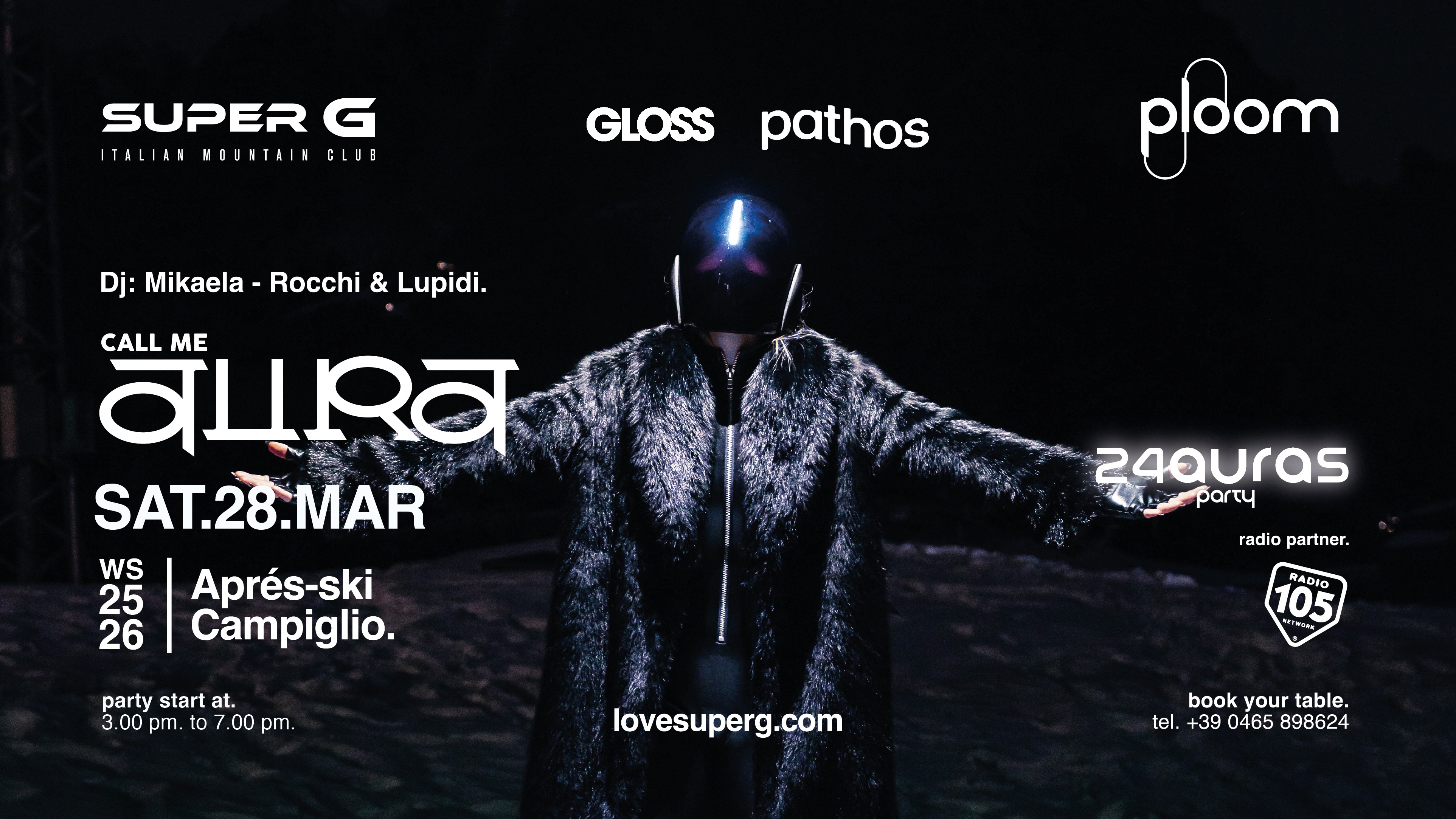 24AURAS presents CALL ME AURA @Super G image