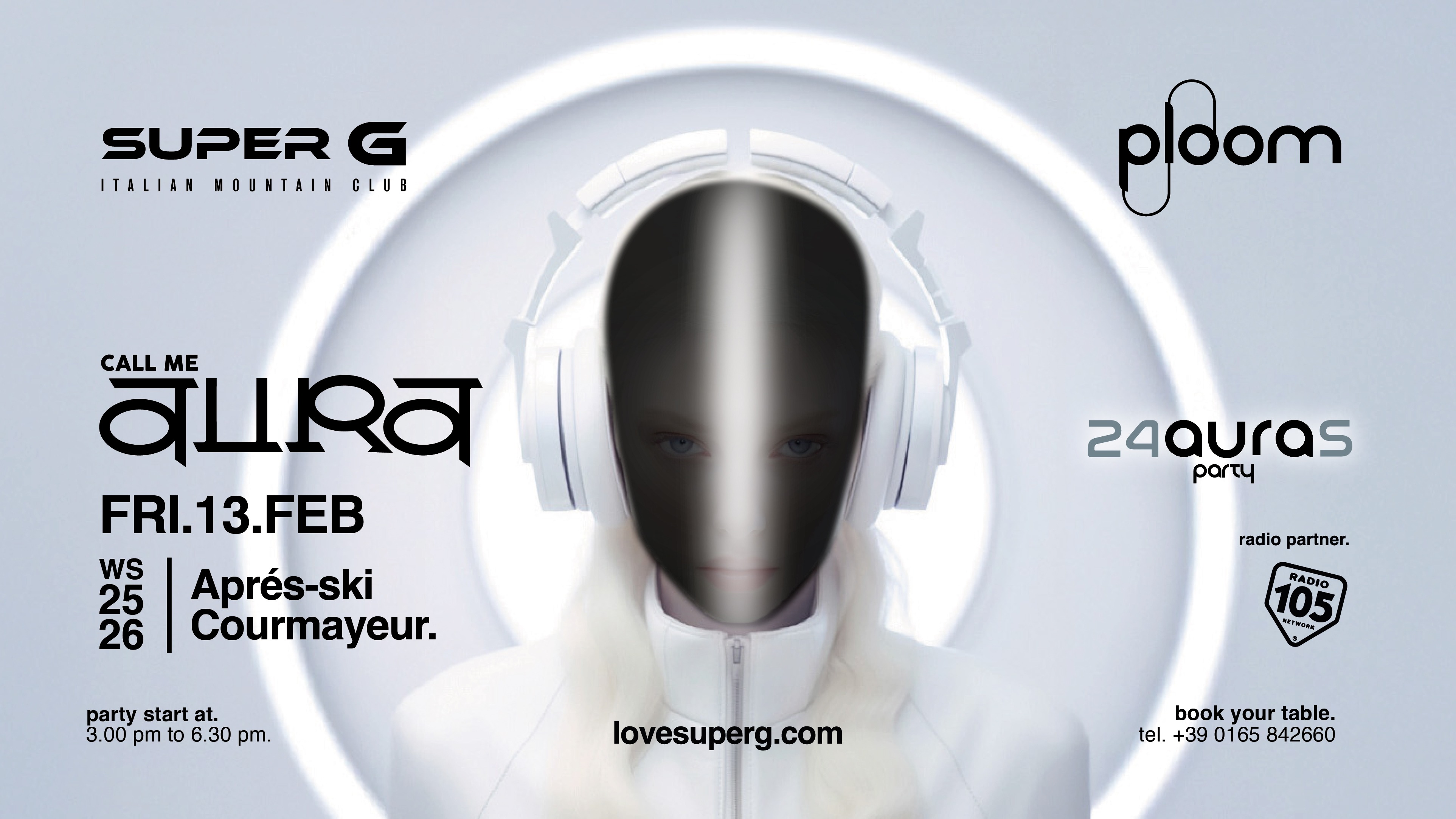 24AURAS presents CALL ME AURA @Super G image