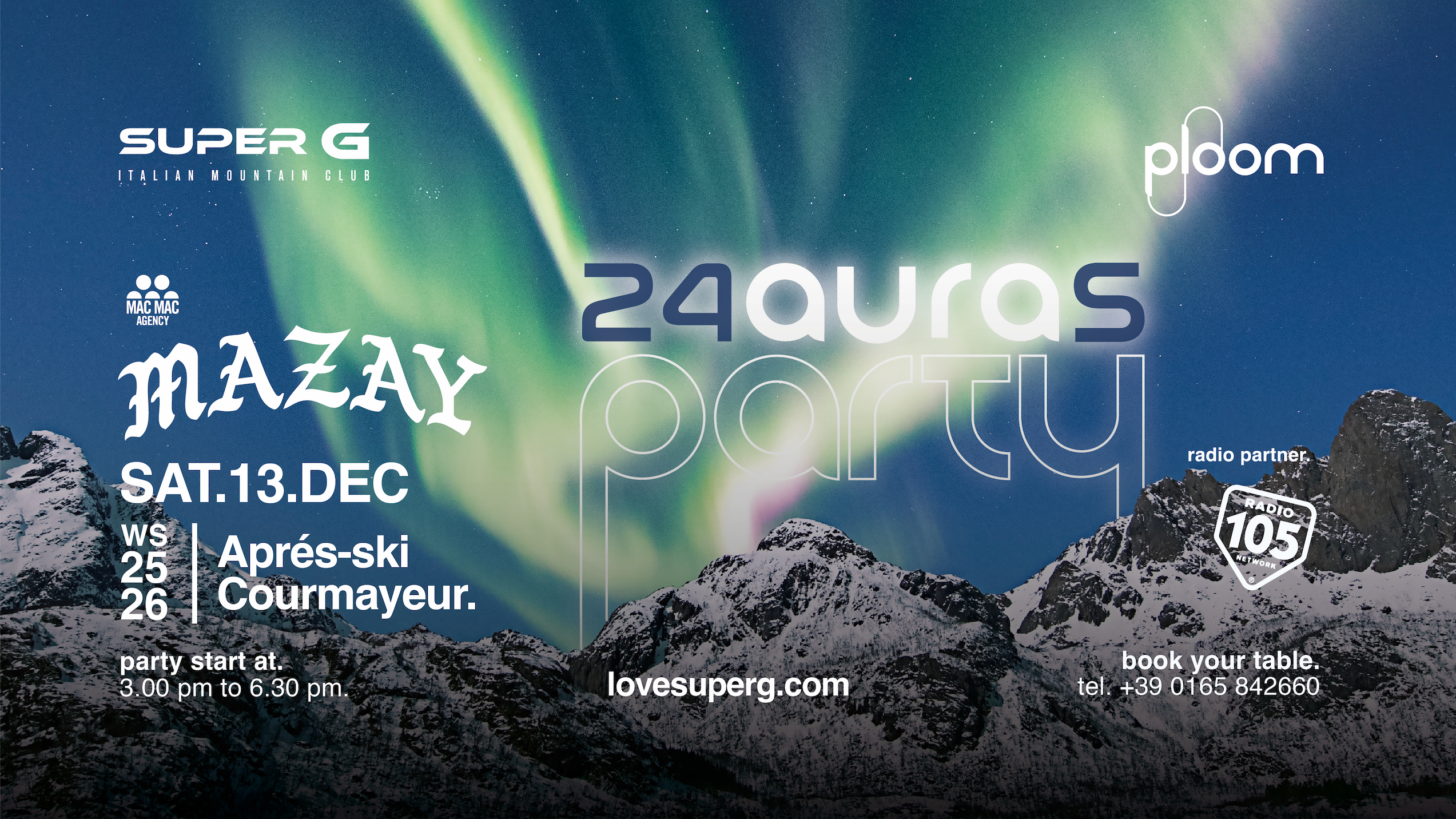 24AURAS presents MAZAY @Super G